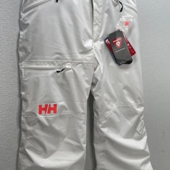 NEW HELLY HANSEN Juniors' Elements Ski Pants Size 16 White - Picture 2 of 8